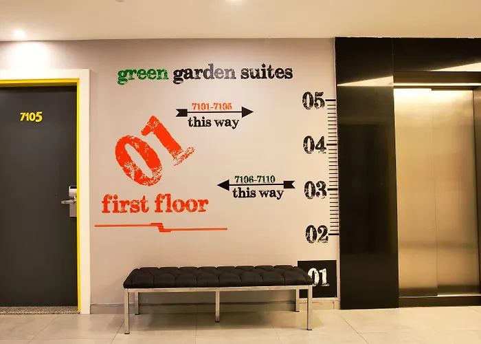 公寓式酒店 绿色花园套房酒店 4*